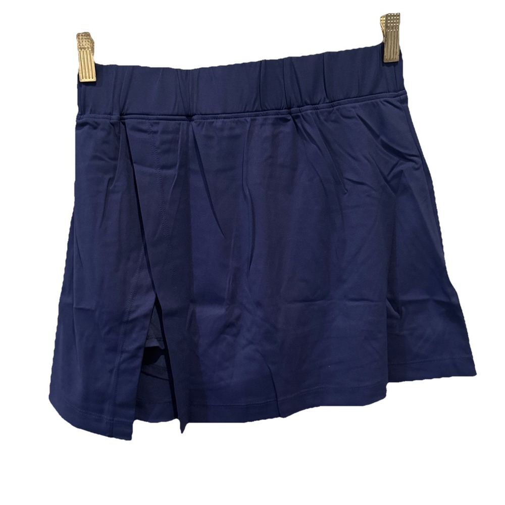 New Tags Fischer‎ Women's High Wasted Mini Skirt Work Out Skorts Medium Navy